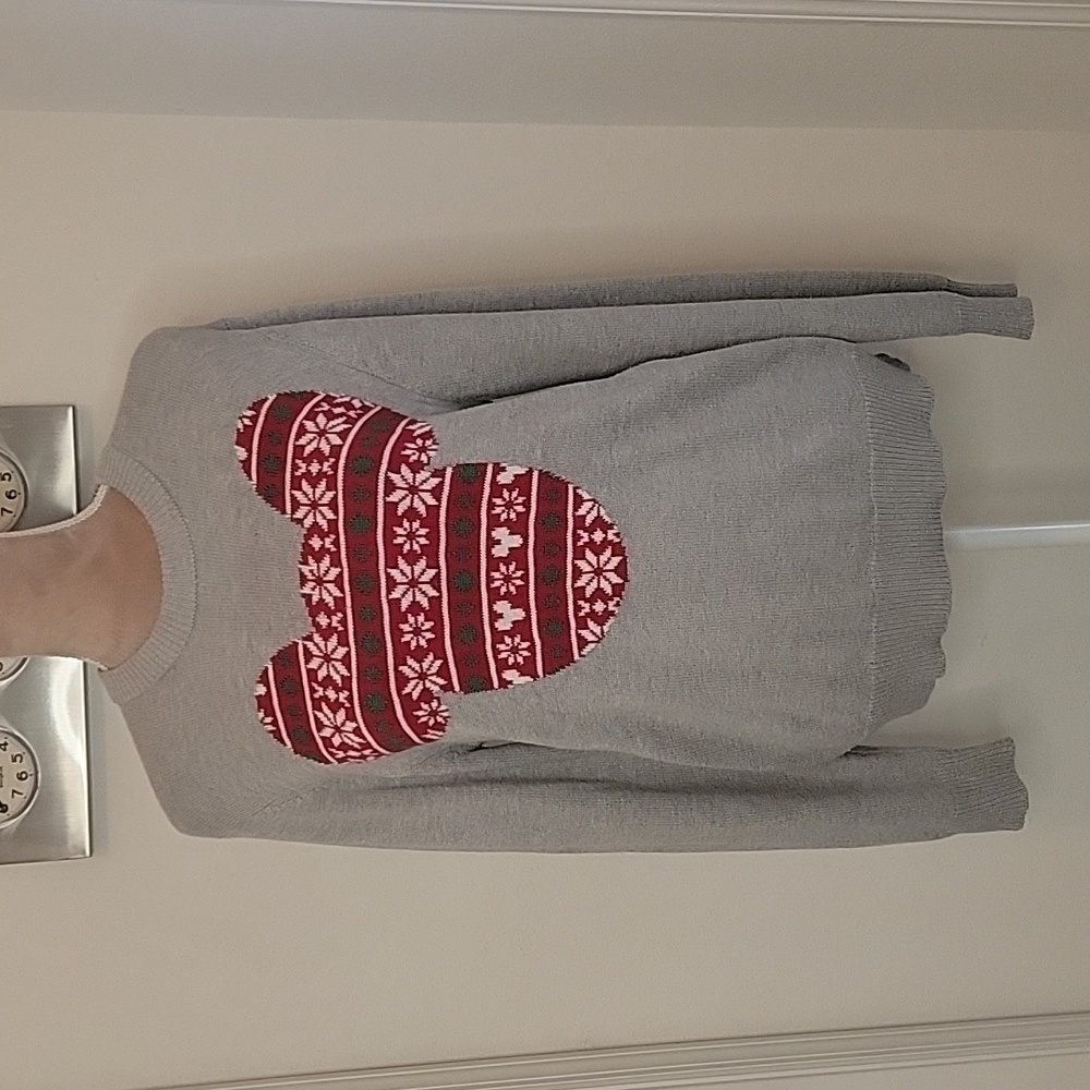 Disney Christmas Sweater, Size S, Excellent Used Condition